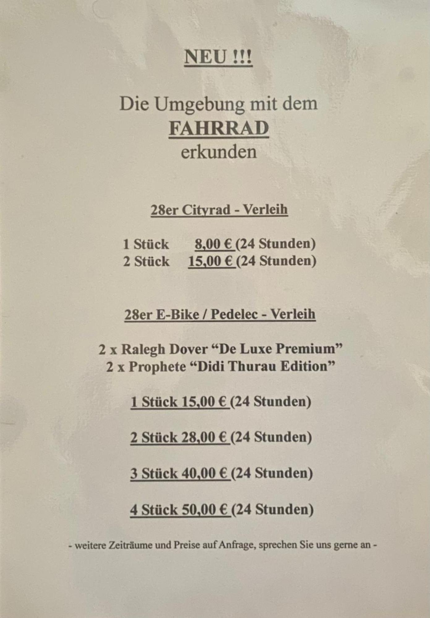 Ferienwohnung „Thea“ バート・ラウジック エクステリア 写真